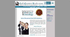 Desktop Screenshot of call-center-tech.com