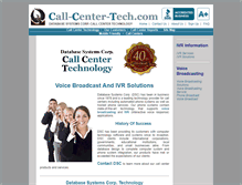 Tablet Screenshot of call-center-tech.com